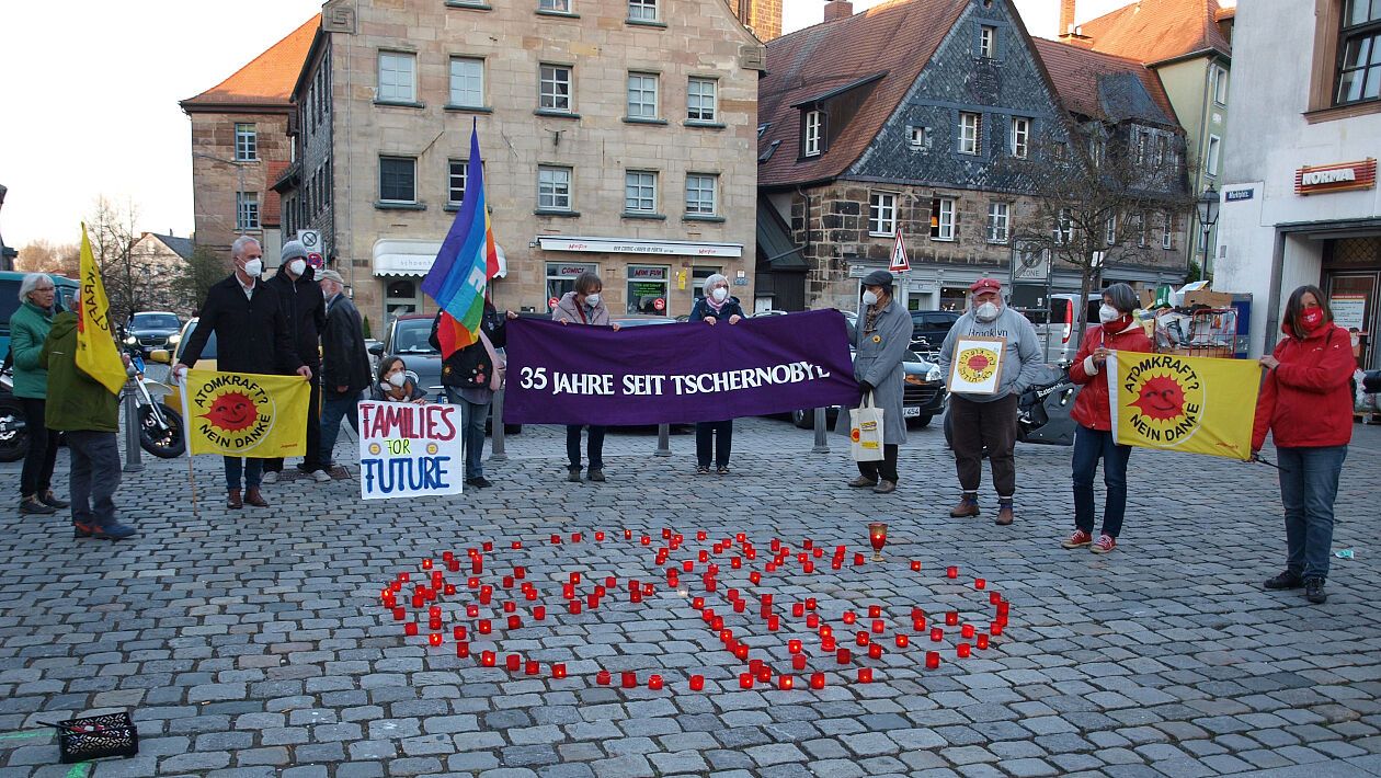 Jahrestag 35 Jahre Atomkatastrophe von Tschernobyl