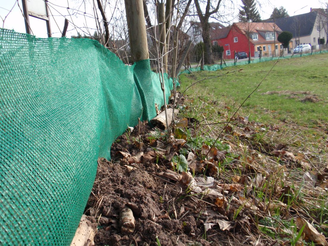 Krötenschutzzaun Burgfarrnbach Krötenschutzzaun Burgfarrnbach