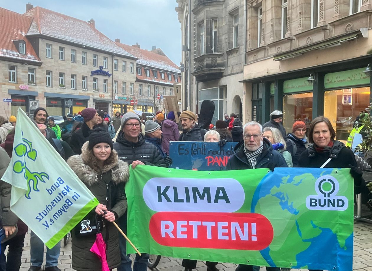 BUND Naturschutz Klima Demo Fürth
