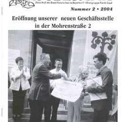 Koublumma 2-2004 zum Umzug der BN-Geschäftsstelle in die Mohrenstraße 2