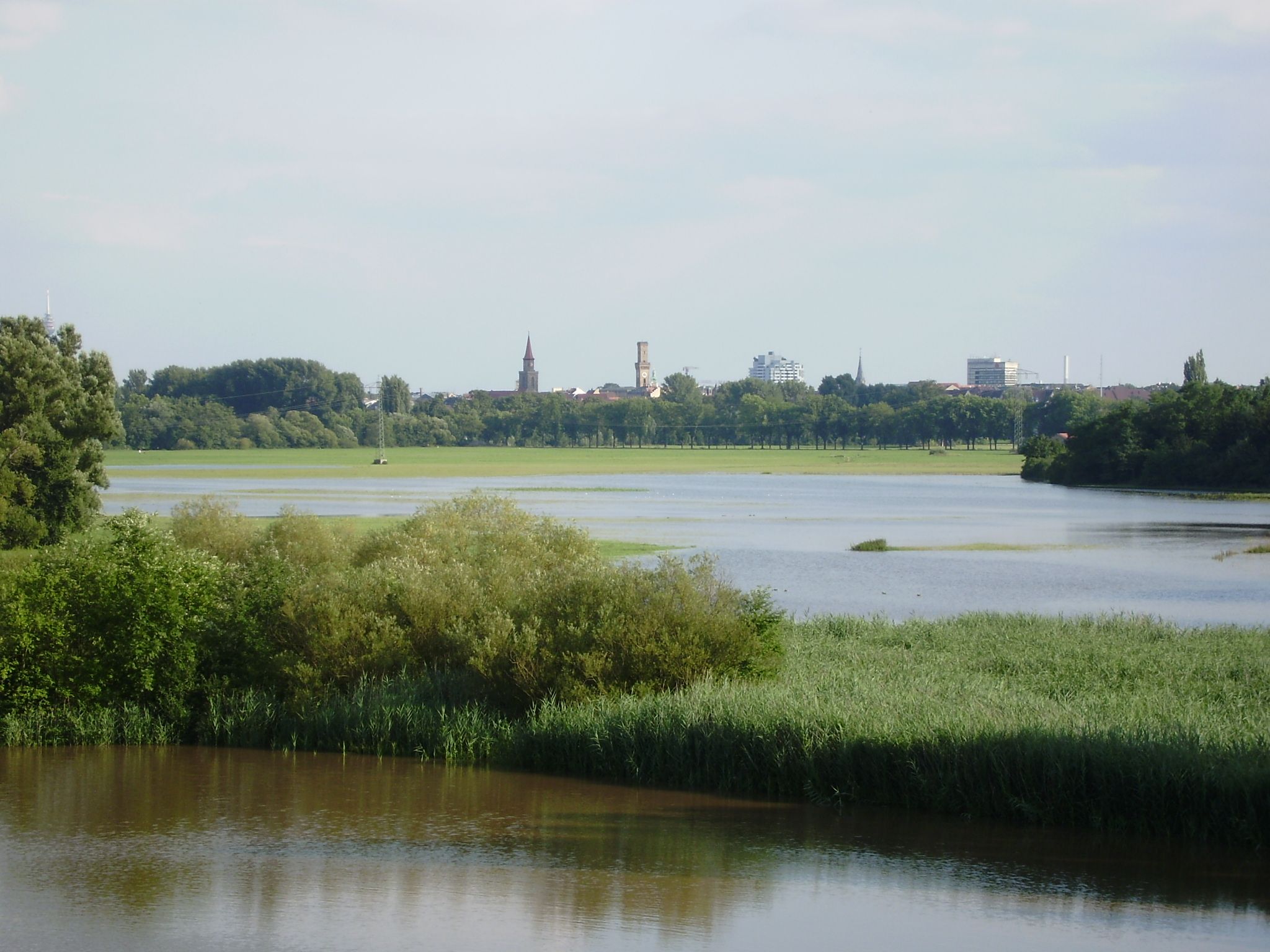 Talaue der Regnitz in Fürth Regnitz Talaue Fürth BUND Naturschutz