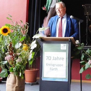 BUND-Vorsitzender Prof. Dr. Hubert Weiger bei seinem Redebeitrag