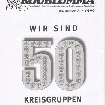 Koublumma 3-1999 zum 50-jährigen Jubiläum unserer Kreisgruppe