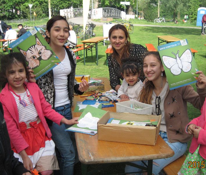 Beim Fürther Tag der Artenvielfalt 2015