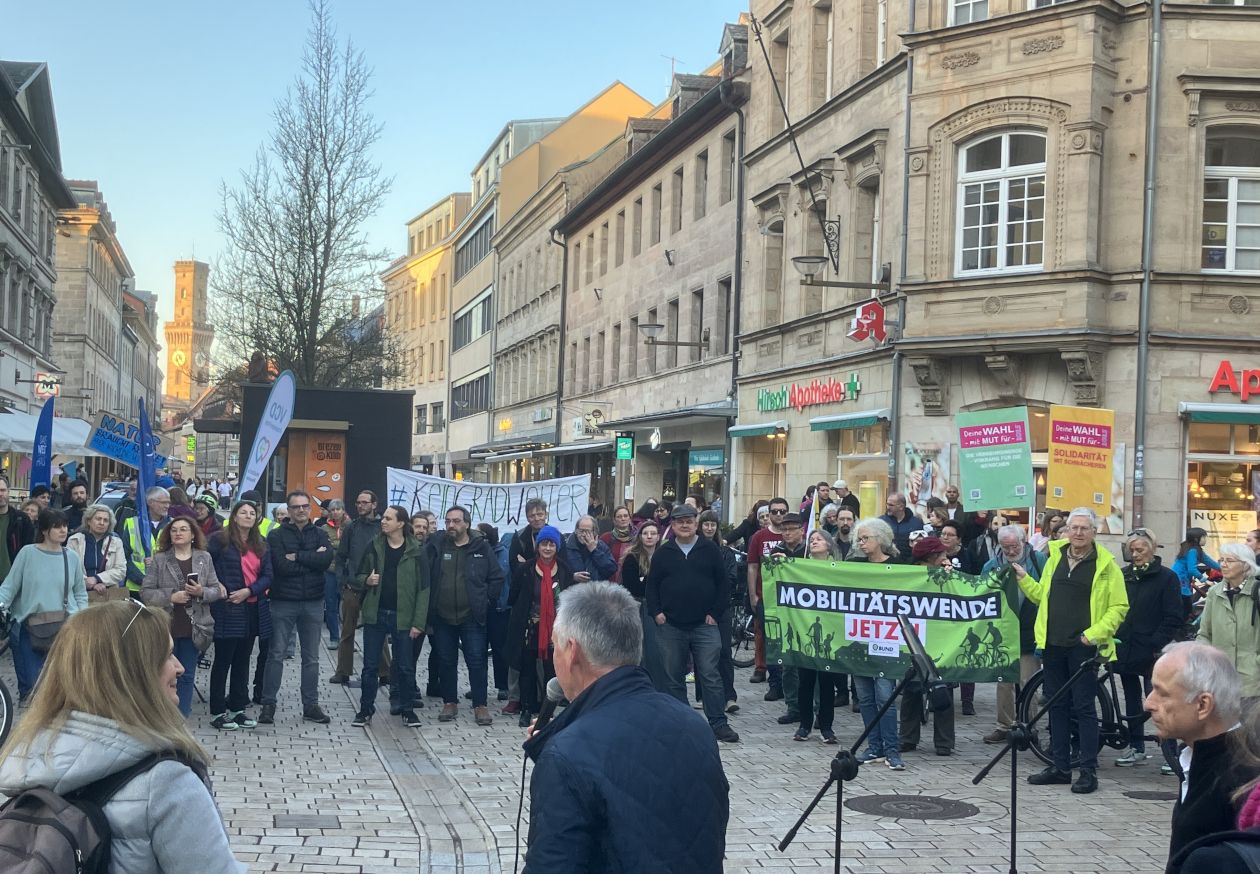 BUND Naturschutz Klima Demo Fürth