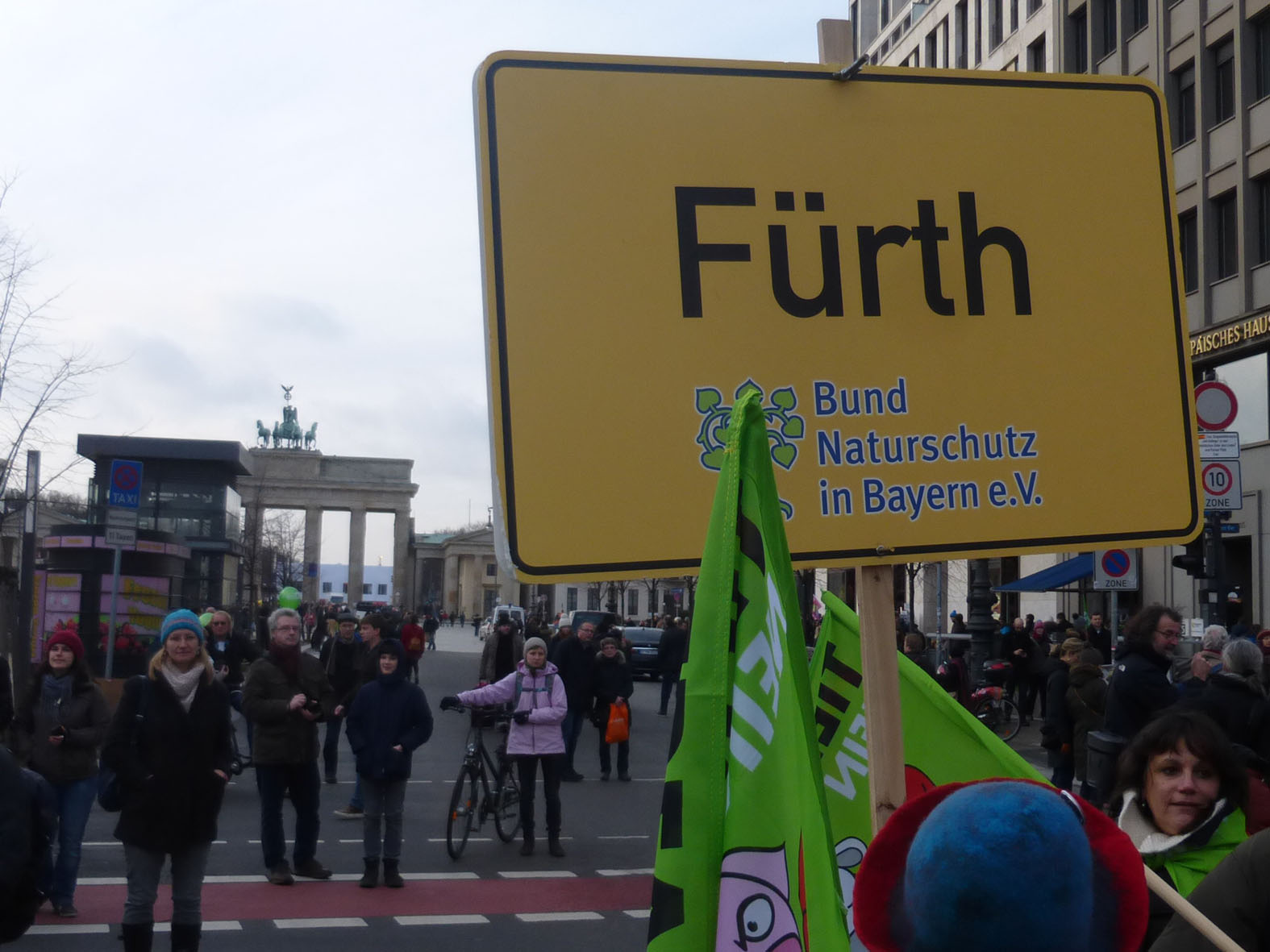 Demo "Wir haben es satt 2015" in Berlin