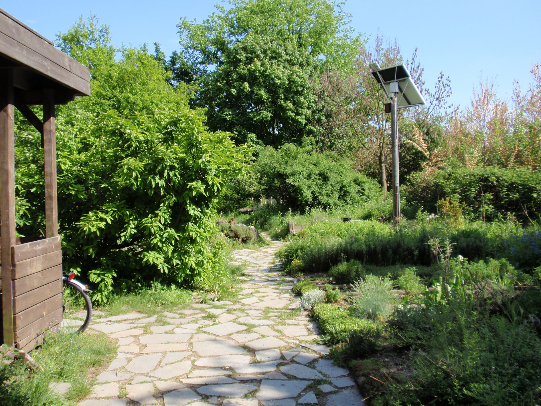 Zugang zum BN-Garten